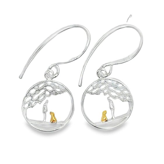 Reeves & Reeves Our Best Friend Drop Earrings