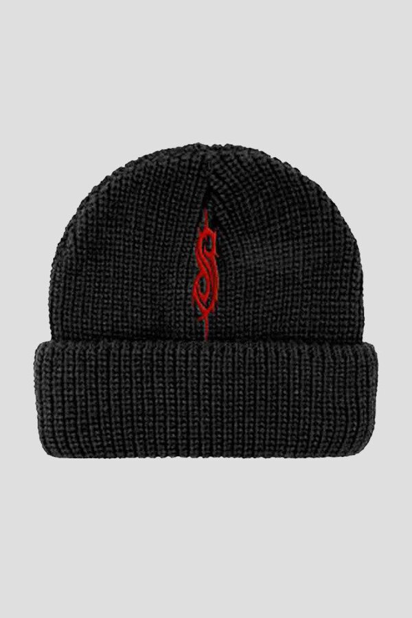 Slipknot Band Logo Mask Beanie Hat