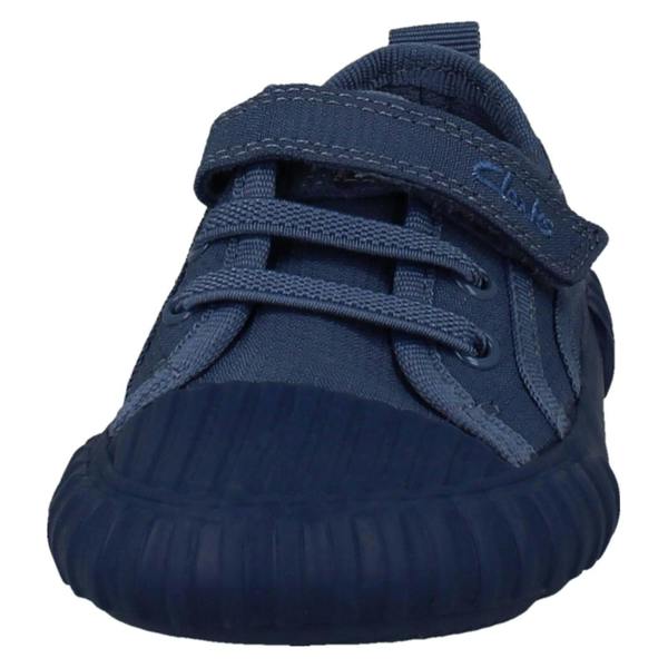 Clarks Kids Clarks Trainer Style Canvas Shoes Foxing Stitch