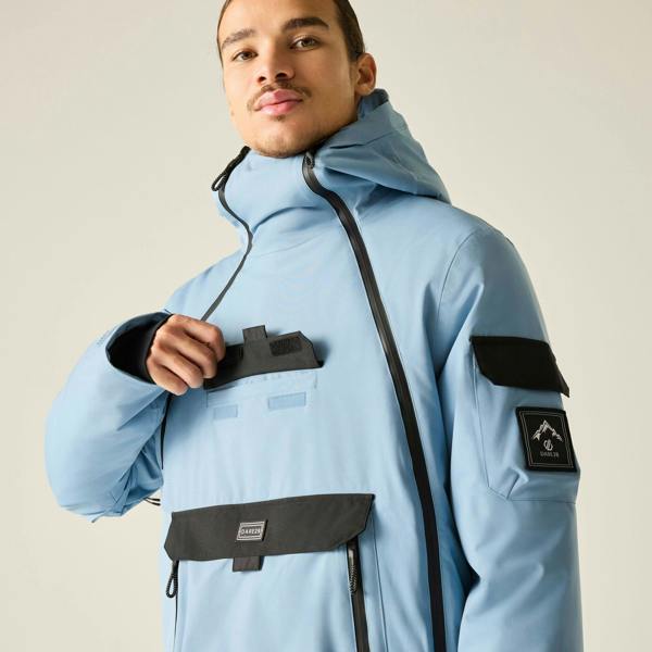 Dare 2B Mens T-Bar III Waterproof Ski Jacket - Dusky Blue - 