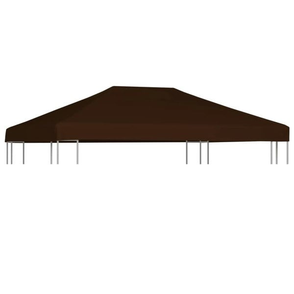 Berkfield Gazebo Top Cover 310 g/ma_ 3x4 m Brown