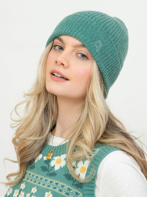 Kite Organic Winterborne Knit Beanie Hat Thyme