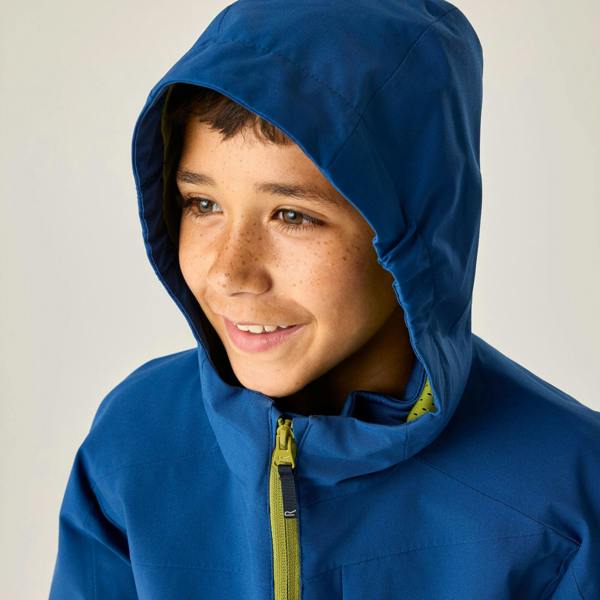 Regatta Childrens/Kids Trekktain 3 in 1 Jacket - Aviator Blue/Golden Cypress - 