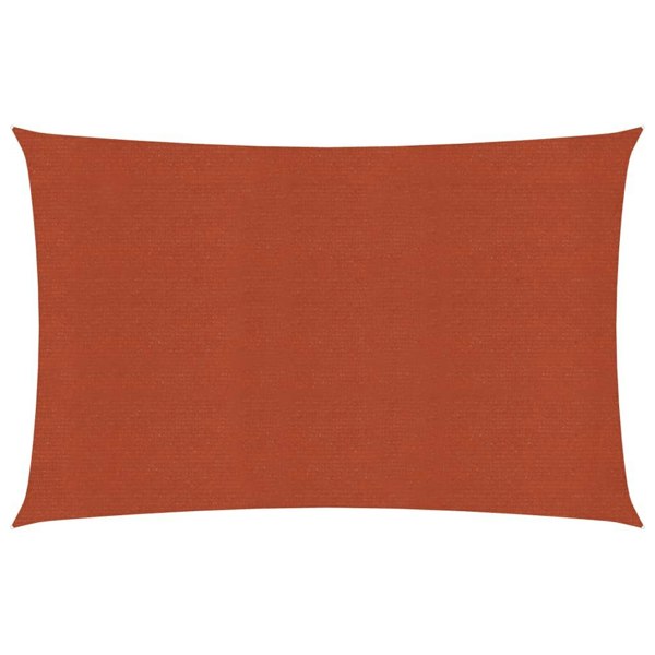 Berkfield Sunshade Sail 160 g/må_ Terracotta 4x5 m HDPE