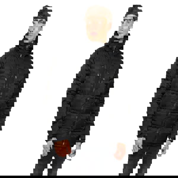 Crosshatch Mens Chimmax Jacket - Black - 