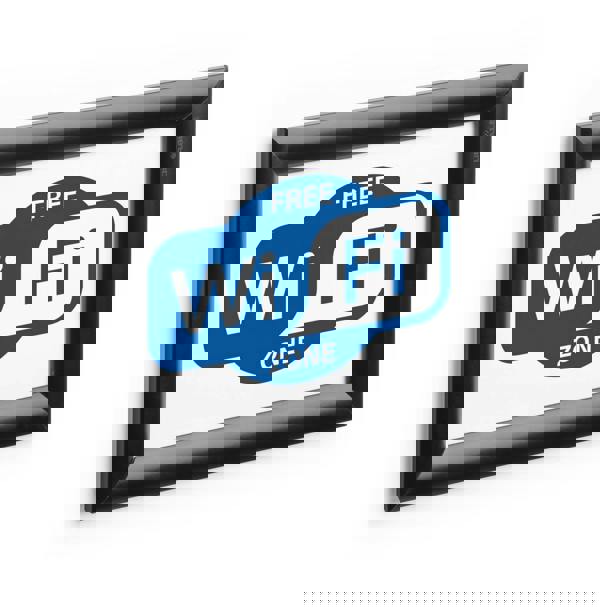 Durable Aluminium Snap Frame Retail Clip Poster Holder Notice Board | A5 Black