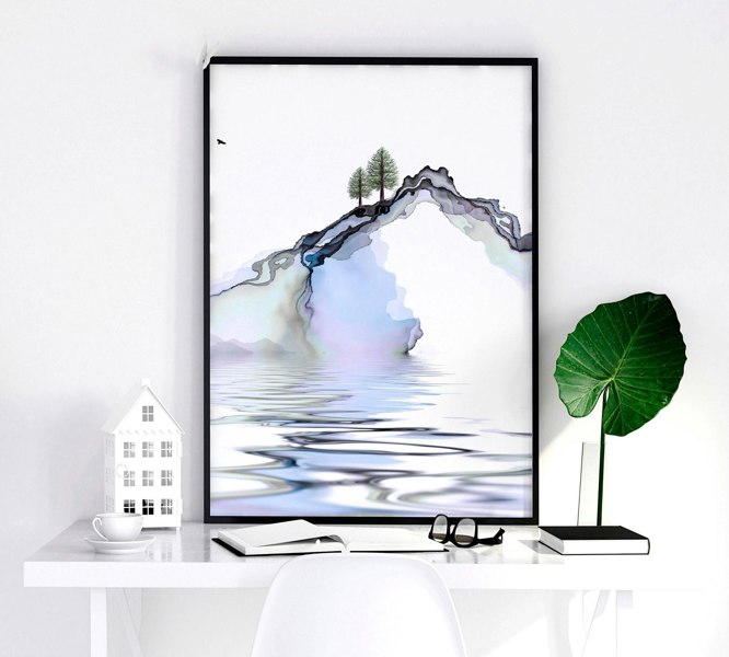 Japan art work | set of 3 framed wall art