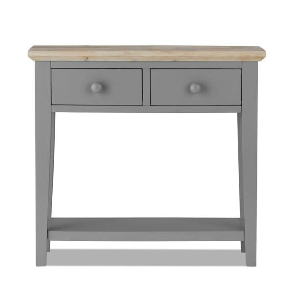 Statement Furniture Florence Small Console Table with 2 Drawers and Shelf