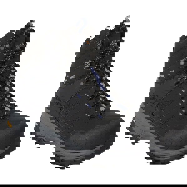 Regatta Womens Regen Walking Boots - Black/Lilac Bloom