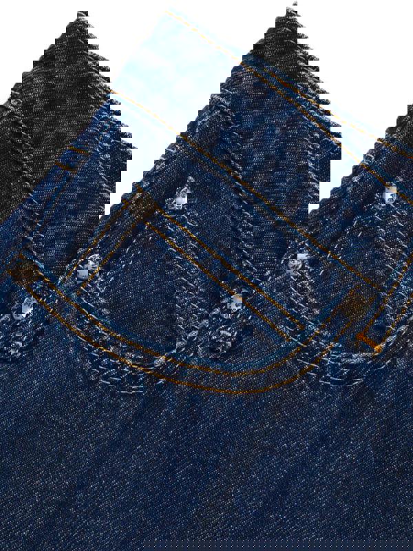 Kite Womens Organic Wareham Wide Leg Ankle Grazer Jeans Rinse Wash