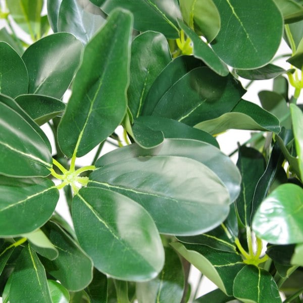 Leaf 95cm Umbrella Tree Dark Green Artificial Ficus Plant