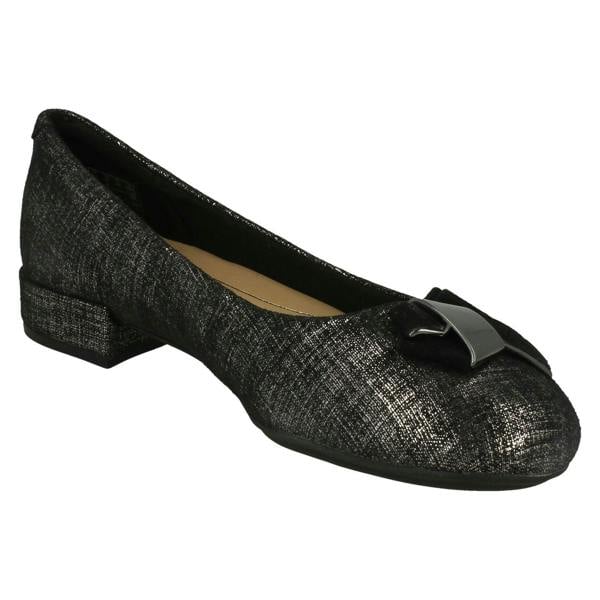 Clarks Ladies Clarks Stylish Cross Detailed Shoes Rosabella Moon