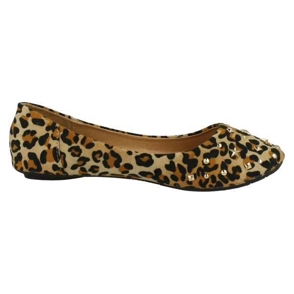 Spot On Girls Spot On Studded Ballerina Flats
