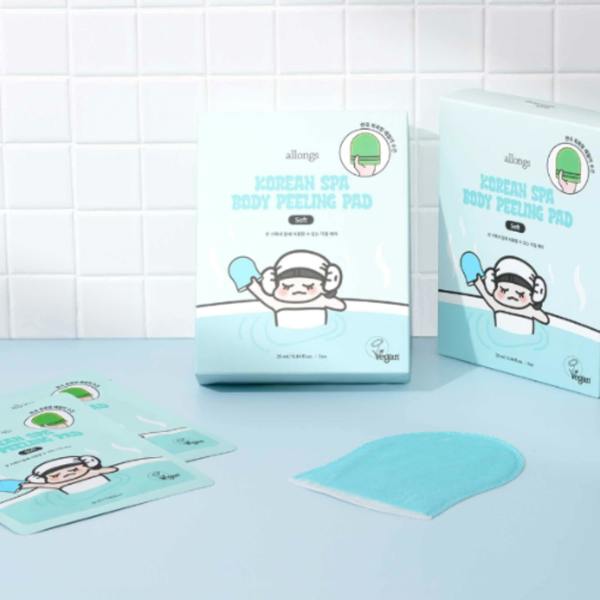 Allongs Korean Spa Body Peeling Pad (Soft)