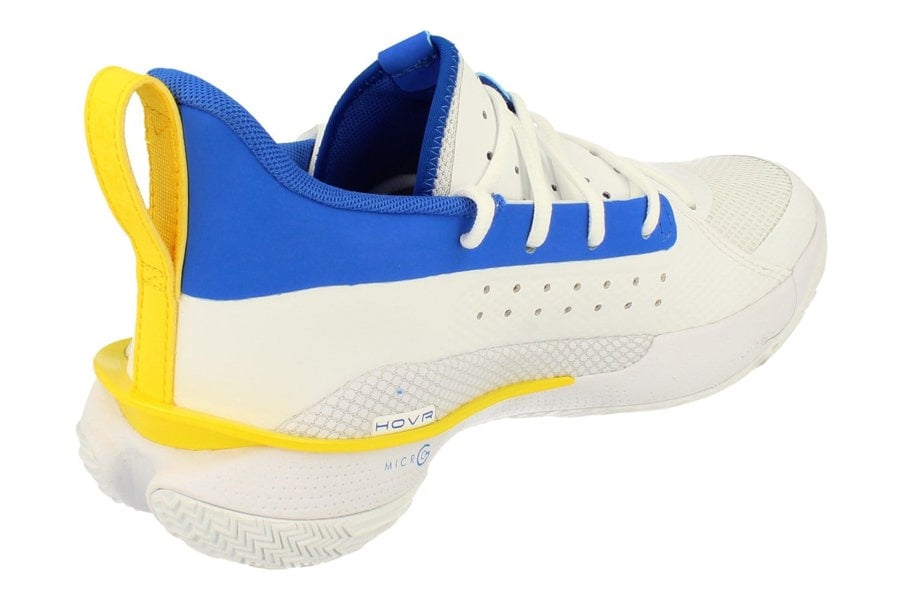 Under Armour Tb Curry 7 Mens Basketball Trainers 3023300  106 - White 106 - Photo 2