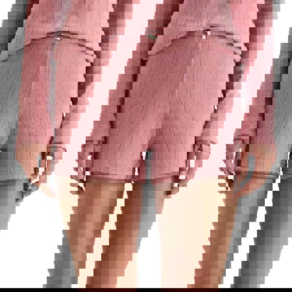 Nobody´s Child Womens/Ladies Pointelle Pyjama Shorts - Pink