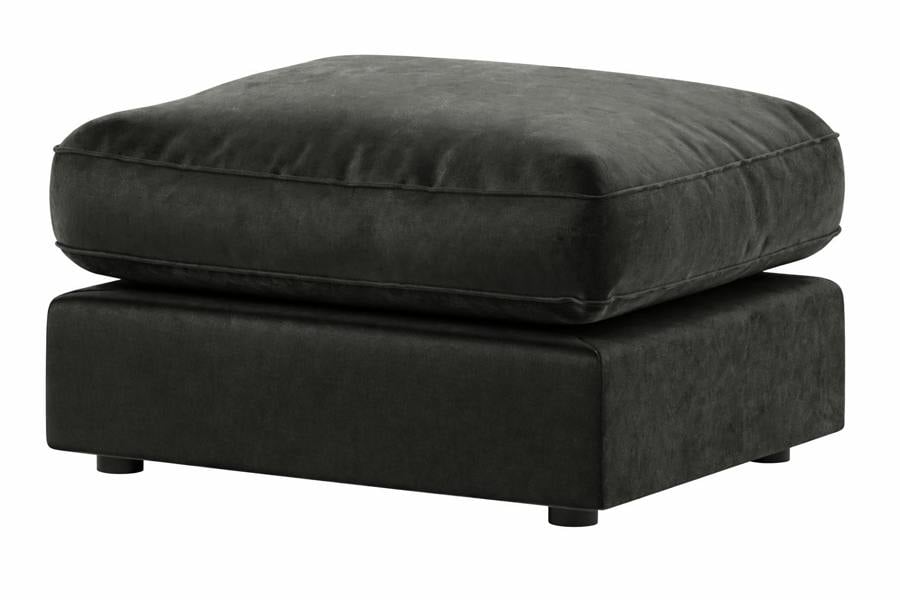 Sofa Scene Verona High Back Velvet Sofa Range – Black