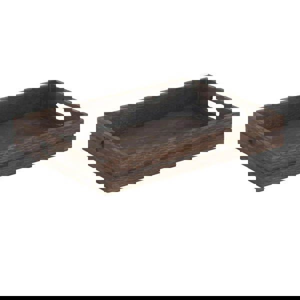 Dark Wooden Tray