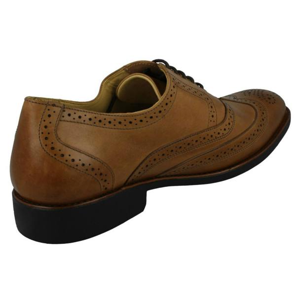 ANATOMIC Mens Anatomic Formal Lace Up Leather Brogue Shoes Charles II  808036