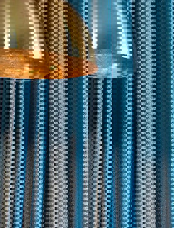 Anyhouz Anydrape Curtain Blue 132cmx213cm Fashionable Velvet Window Home Curtains