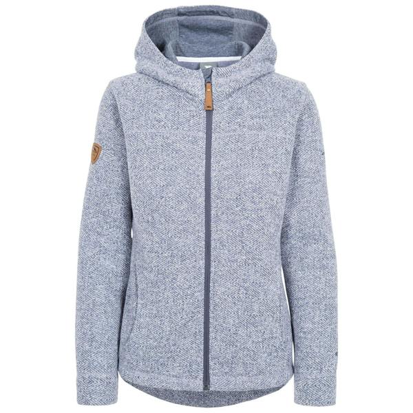 Trespass Childrens/Kids Reserve Fleece Full Zip Hoodie - Denim Blue - 
