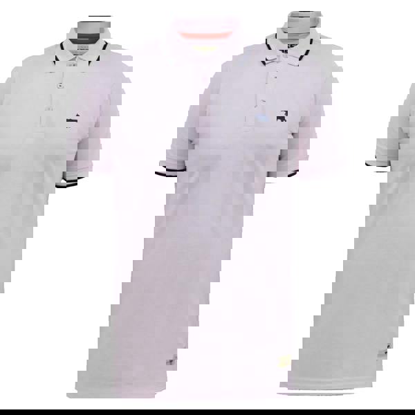 Duke Mens D555 Hamford 2 Tipped Pique Kingsize Polo Shirt - Pink - 