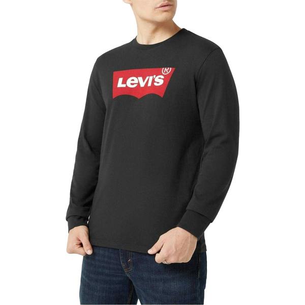 Levis Mens Bat Wings T-Shirt - Black - 
