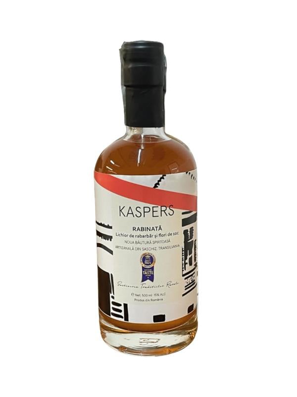 Kaspers Artisanal Rhubarb Liqueur (Lichior rubarba / Rabinata) 500ml