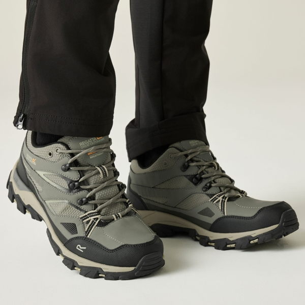 Regatta Mens Holcombe 3 Low Walking Boots - Smokey Olive/Abbeystone