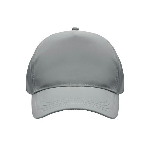 MidOcean Rays Reflective 5 Panel Baseball Cap - Matt Silver - 