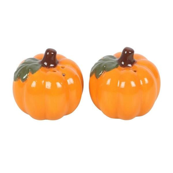 Kingsbury Gifts Ceramic Pumpkin Salt & Pepper Shaker Set