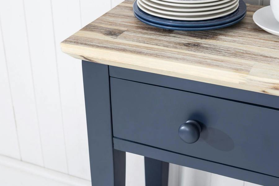 Statement Furniture Florence Console Table with 3 Drawers and Shelf. Hallway Slimline Storage