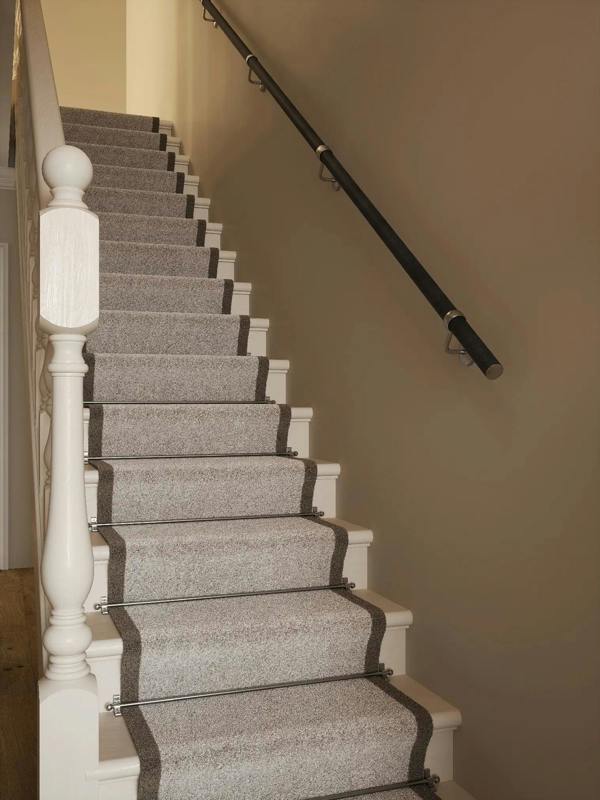 Enville Charcoal Straight Flight Handrail