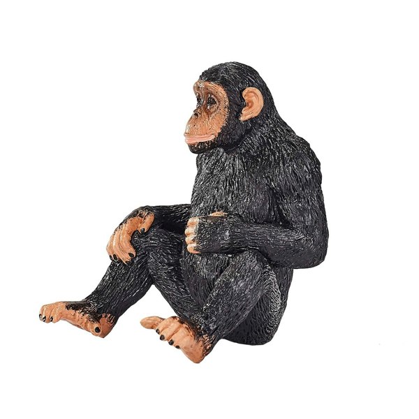 Mojo Fun Chimpanzee Wildlife Toy Figure 6.5 cm Height Approx - 387265