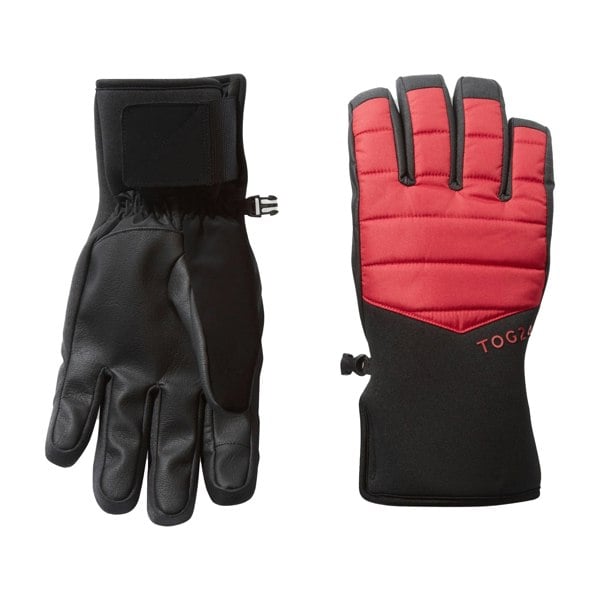 TOG24 Unisex Adult Adventure Ski Gloves - Chilli Red