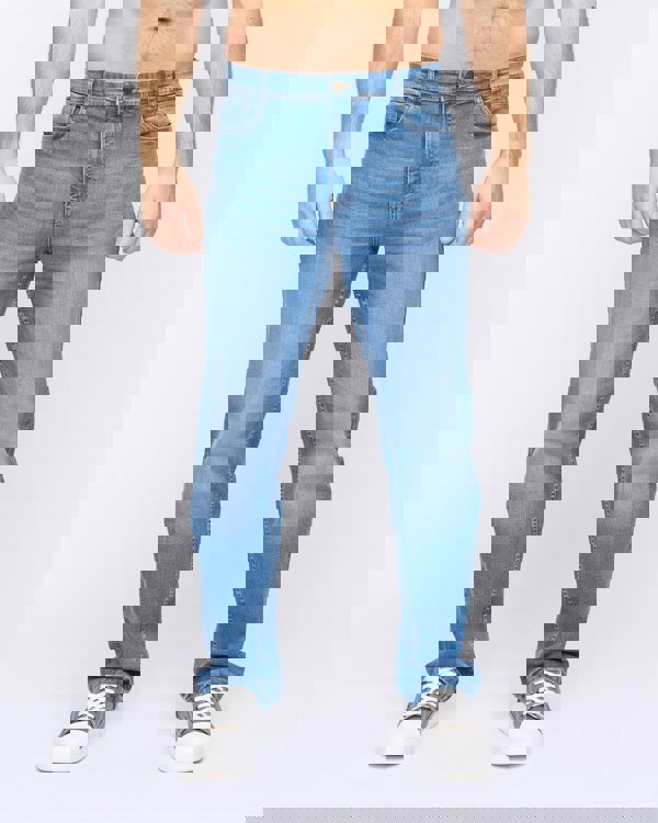 Duck and Cover Rushawn Relaxed Fit Jeans Light Wash