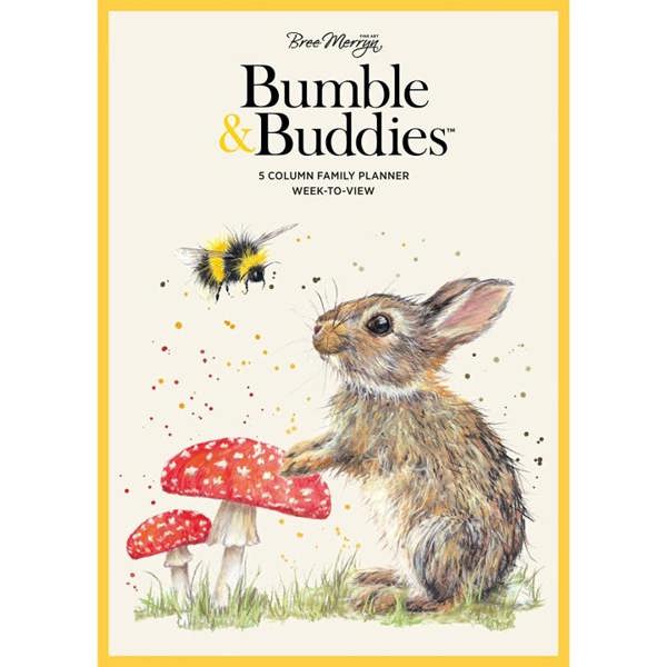 Bree Merryn A3 Family Planner 2027, Family Planners, Week To View, Animals, Gift