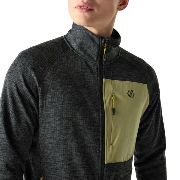 Dare 2B Mens Torrek II Fleece Jacket - Black/Boa - 