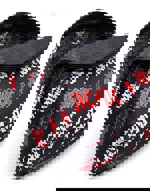 AC/DC Unisex Black Logo Backpack (One Size)