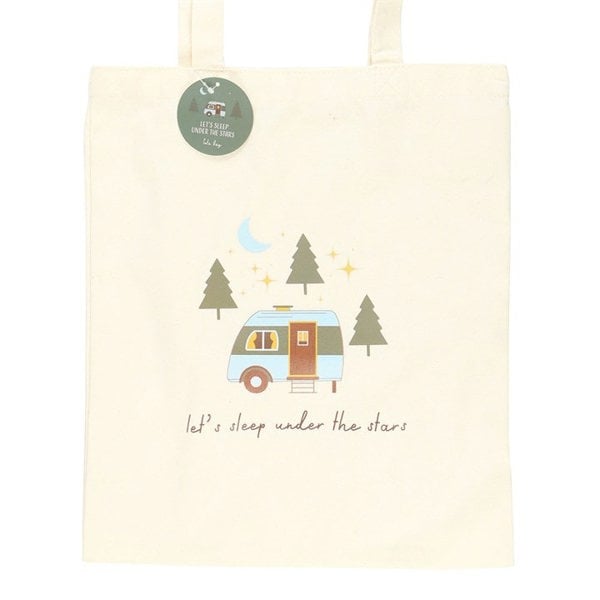 Serano Let's Sleep Under the Stars Caravan Polycotton Tote Bag