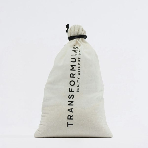 Transformulas Dust Bag Natural + Black Ribbon