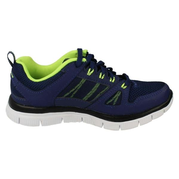 Skechers Boys Skechers Casual Lace Up Trainers Flex Advantage 95521