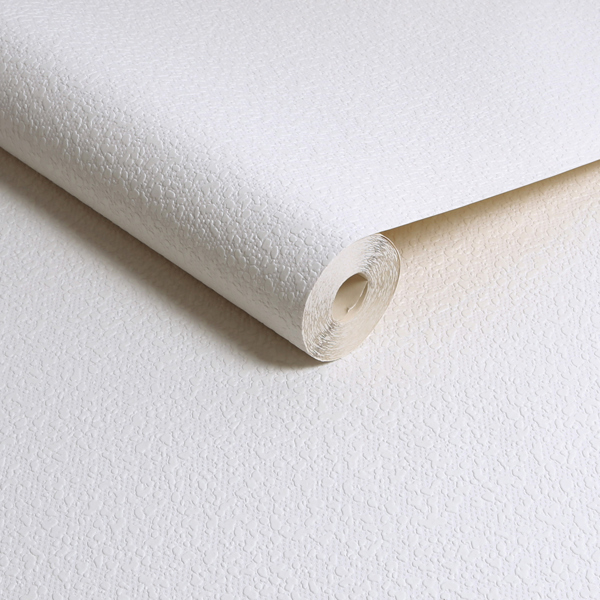 Superfresco Paintable Boucle Textured Wallpaper - White Durable - 10m