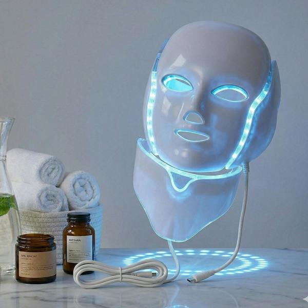 Dragodirect LED Face Neck Mask Skin Rejuvenation Anti-Wrinkle Acne