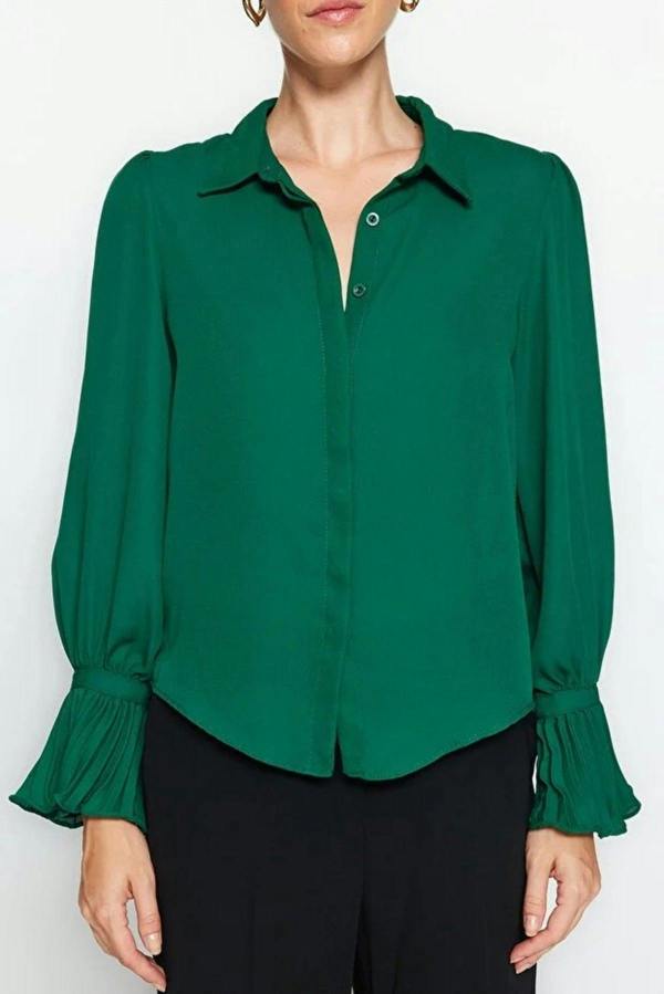 WOVCOR Spanish Sleeve Regular Woven Shirt