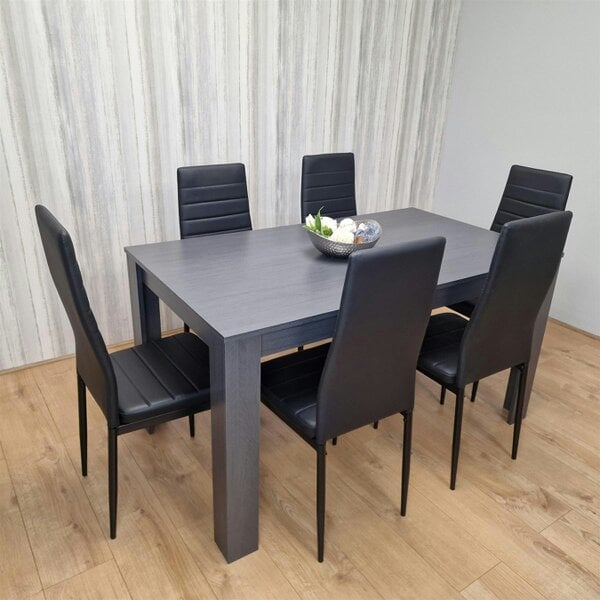 Kosy Koala Dining Table Set with 6 Chairs Dining Room and Kitchen table set of 6