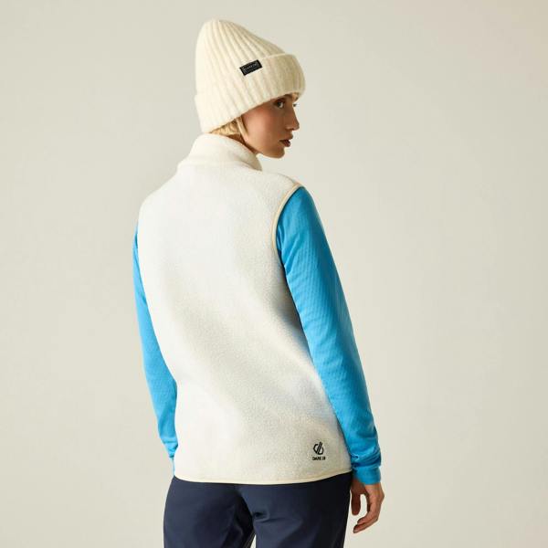 Dare 2B Womens Excursion Fleece Body Warmer - Egret - Egret - 100% Recycled Polyester
