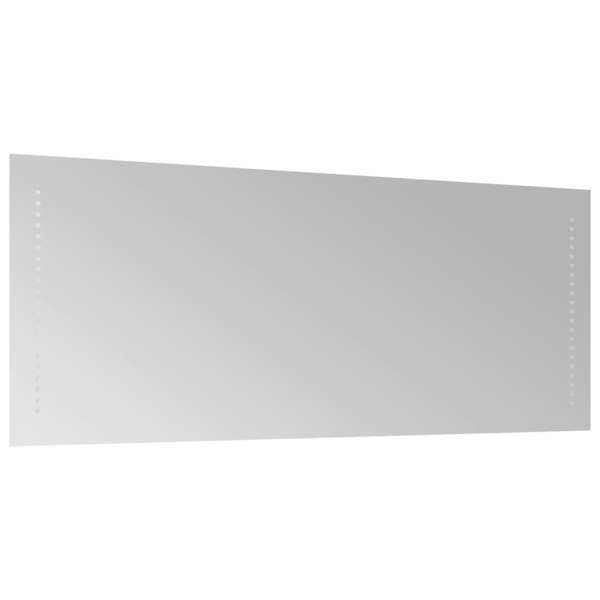 Berkfield LED Bathroom Mirror 40x100 cm