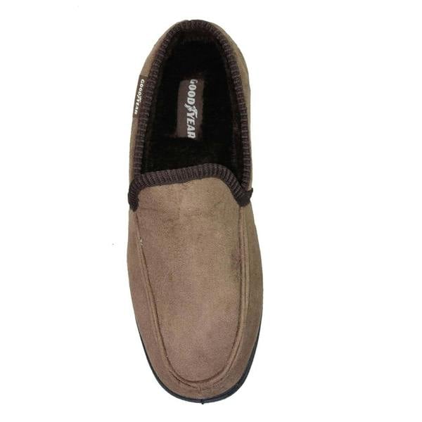 Goodyear Mens Eden Slippers - Brown - 