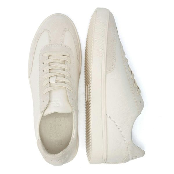 Clae CL24CDN01-OOL Men's Deane Triple Off White Leather